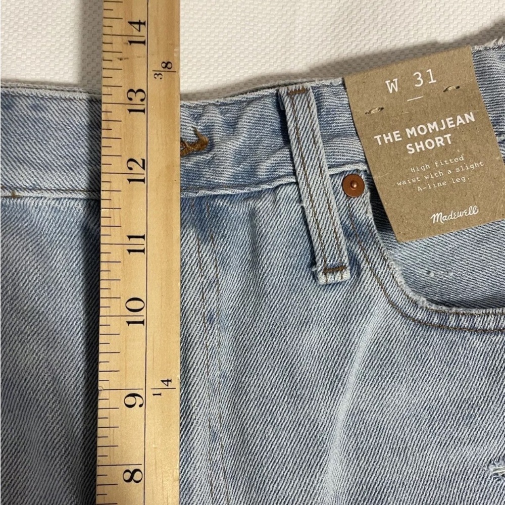 Madewell women’s denim shorts The Mom
Jean Size 31 NWT - Picture 9 of 10